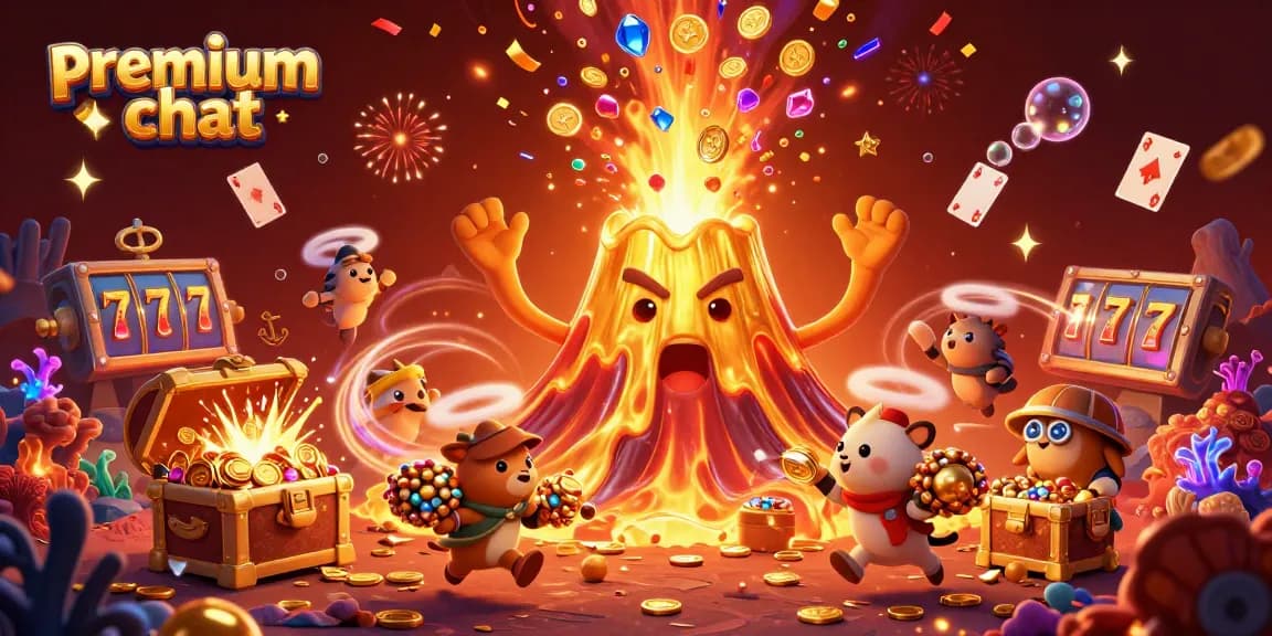 Experience premium chat with exciting slot reels and vibrant visuals for online casino fun.