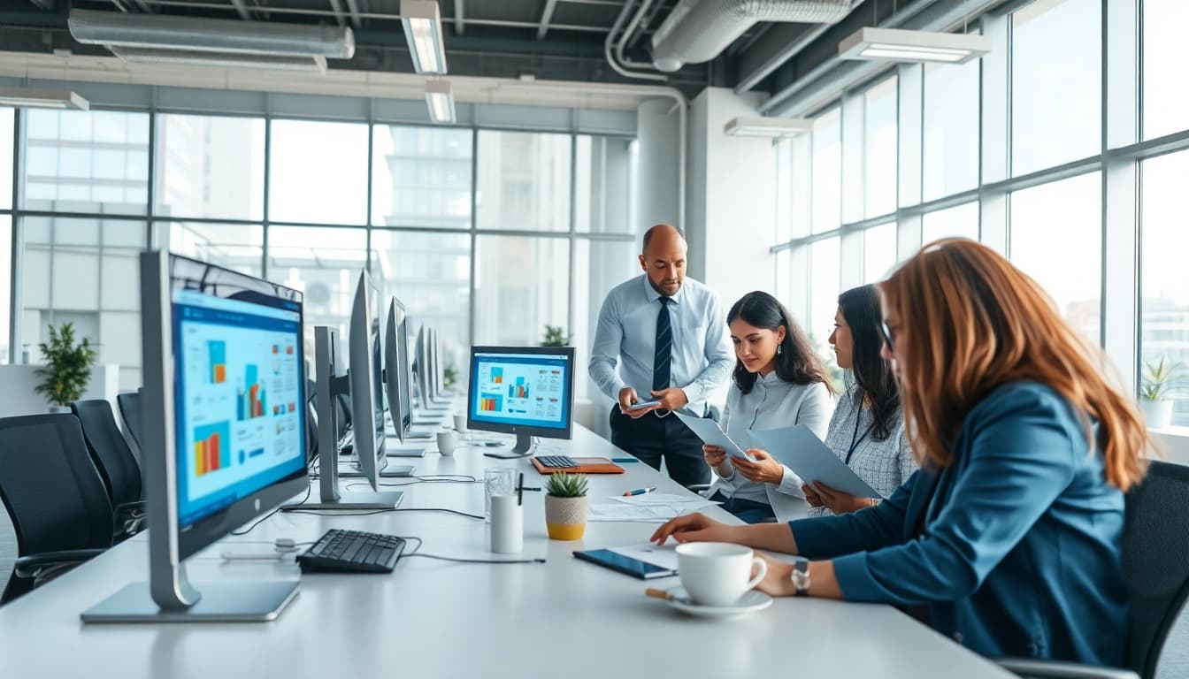 现代工作空间中的 WPS Office 软件界面，展示协作与创新