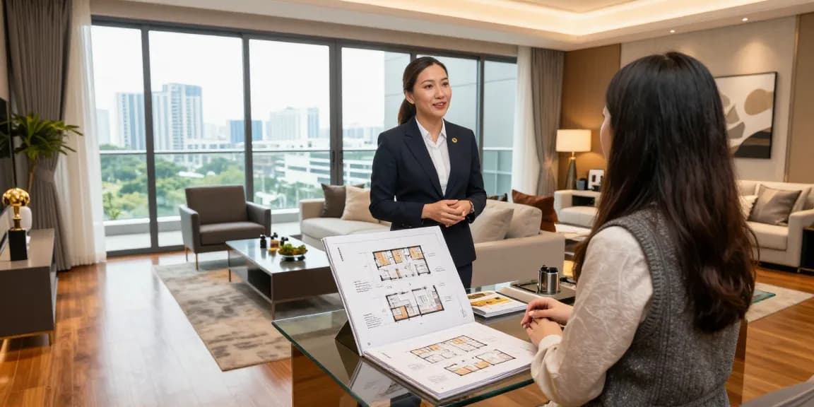 Tanjong Rhu Residences Showflat with a luxury condo presentation showcasing modern interiors and city views.