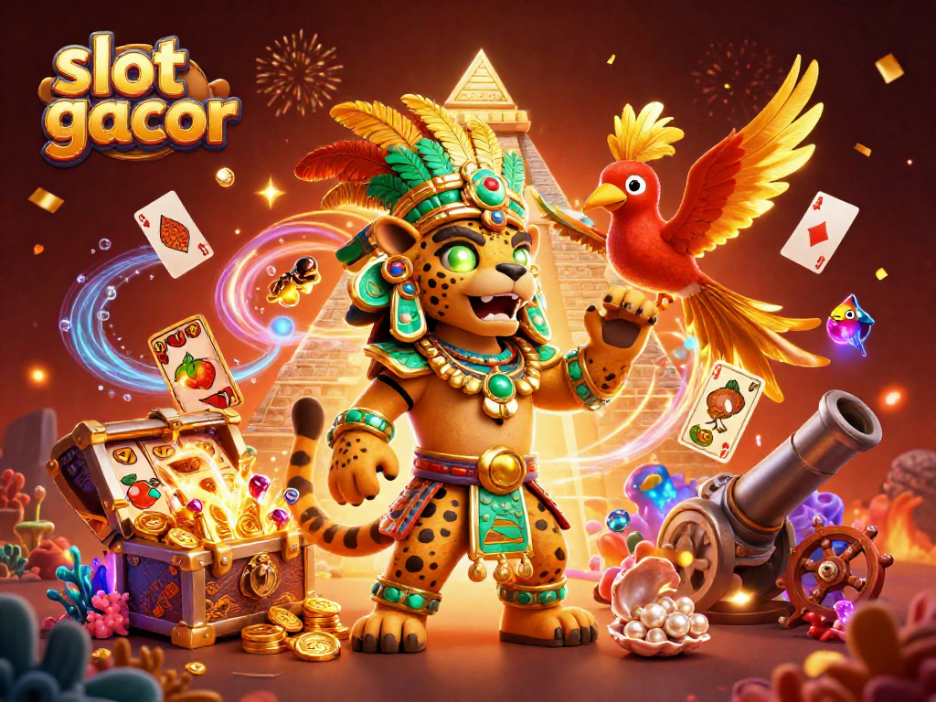 Engaging gameplay filled with exciting slot gacor elements and vibrant characters.