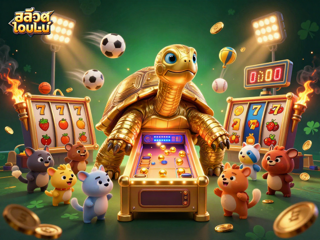 Engage withสล็อตออนไลน์ in an exciting atmosphere of a lavish casino featuring vibrant gameplay.