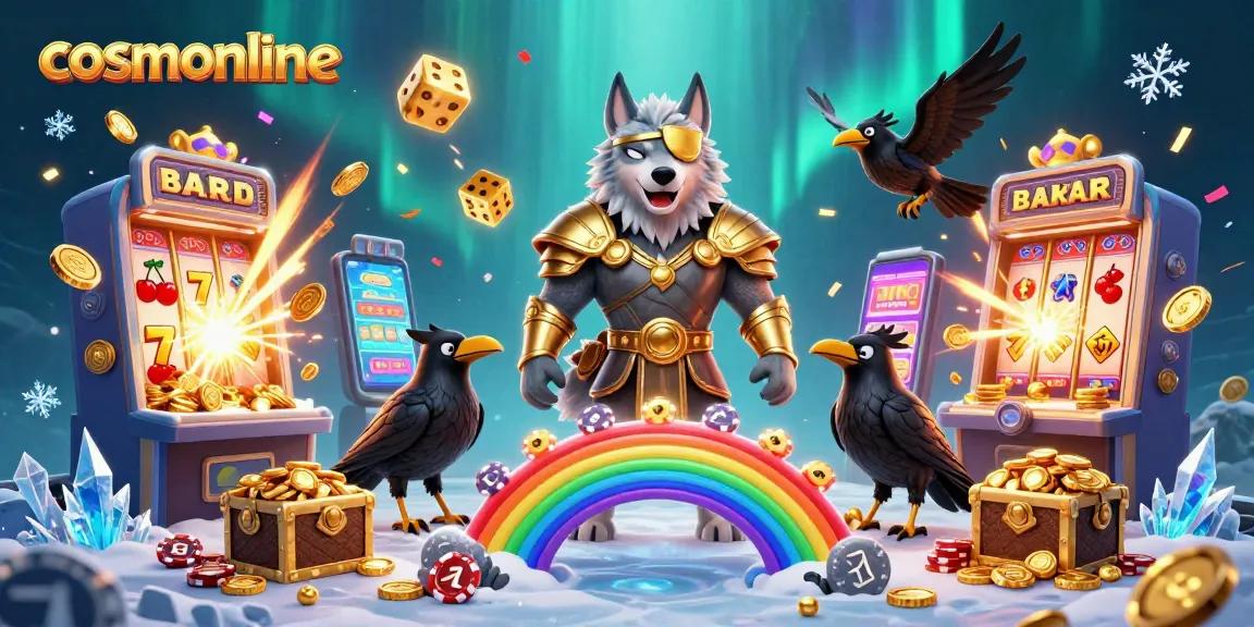 Experience the thrill of cosmonline's casino action with enchanting creatures and exciting features.