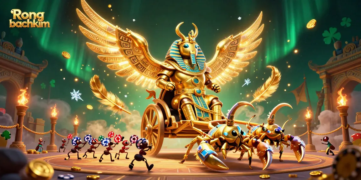 Engage in thrilling Rong bachkim gaming with vibrant visuals and dynamic casino elements.