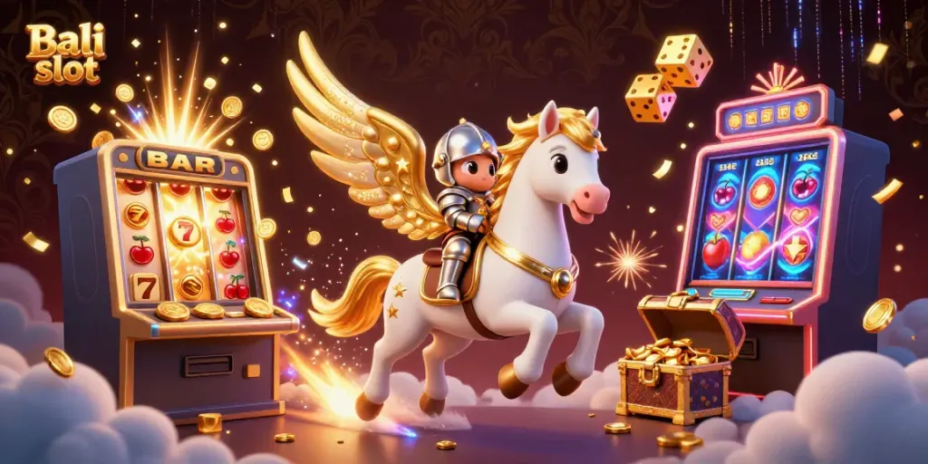 Engage with the Bali slot experience through vibrant 3D characters and dynamic casino elements.