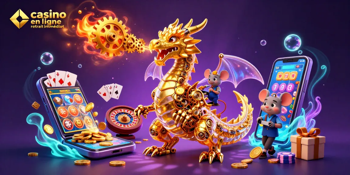 Gagner instantanément avec les meilleurs casinos en ligne retrait immédiat offrant un jeu immersif.