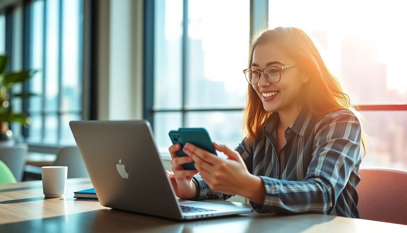 フォロワー 買う インスタのために熱意を持っている若い起業家の画像。