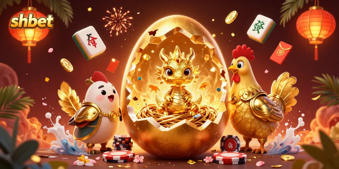 Bet big at shbet with a dazzling baby dragon and poker chips in a vibrant casino scene.