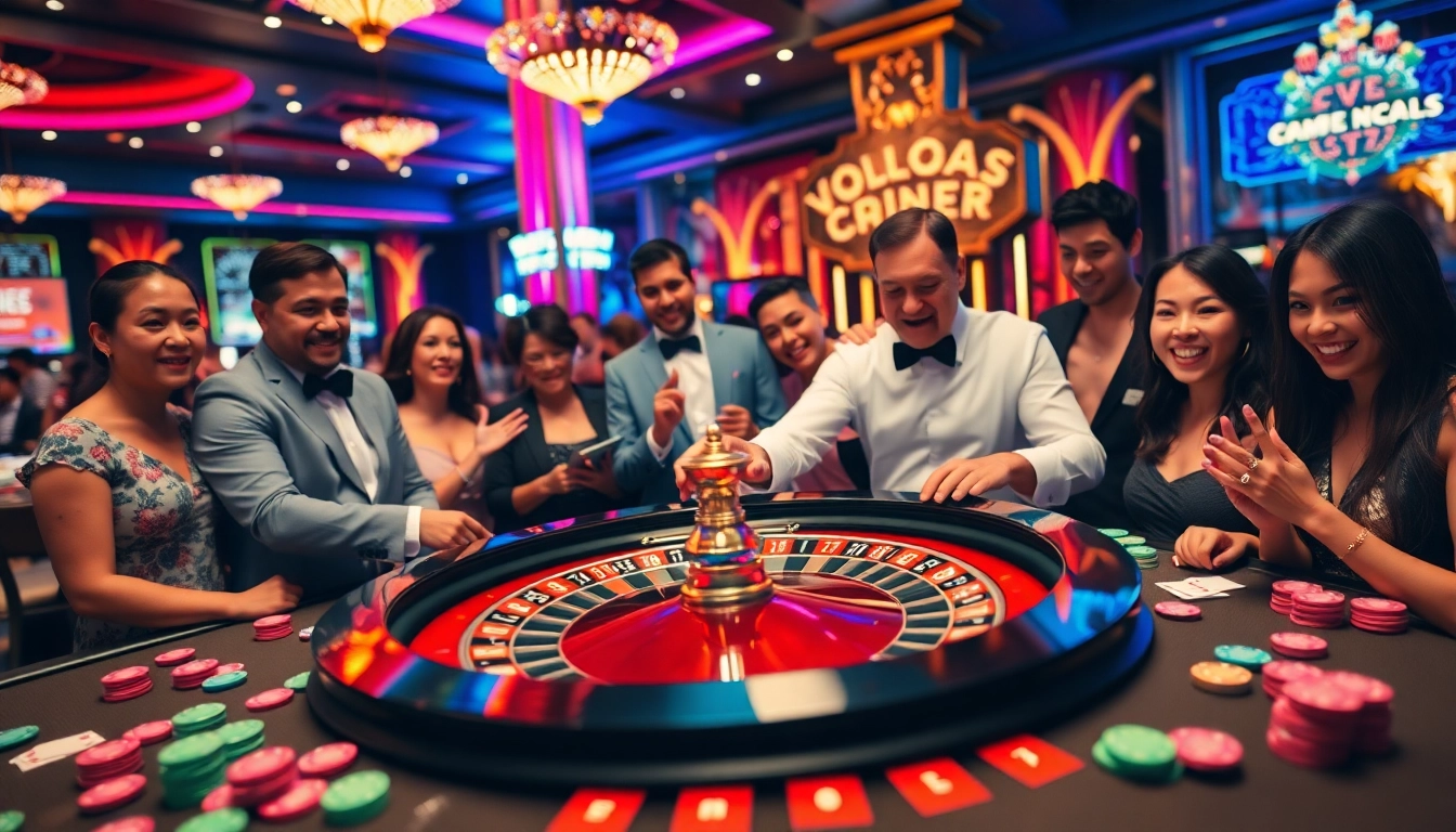 Menangkan slot deposit 5k dengan suasana kasino yang penuh energi dan antusiasme.