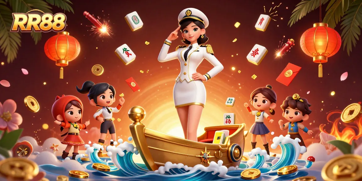 Engage with RR88's immersive casino experience featuring vibrant, dynamic gaming elements.
