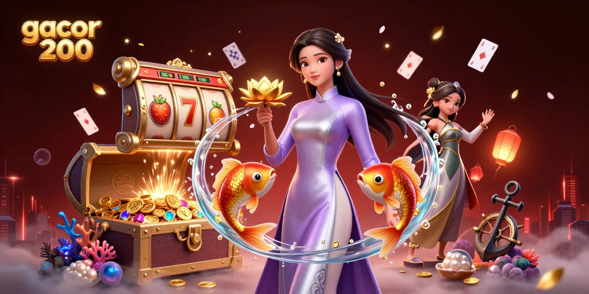 Engage in thrilling casino adventures with gacor 200, featuring vibrant character interactions and dynamic gaming elements.
