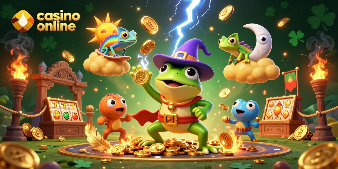 Joacă la casino online și câștigă cu sloturile pline de aur și personaje fantastice.