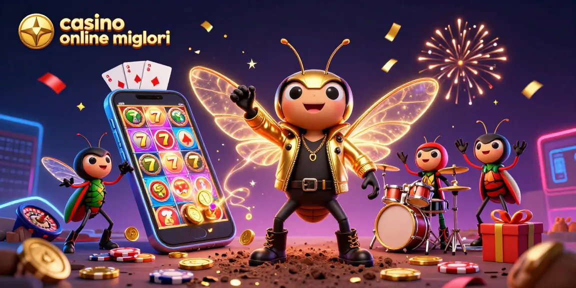 Scopri le emozioni dei casino online migliori con festosi jackpot e avvincenti slot.