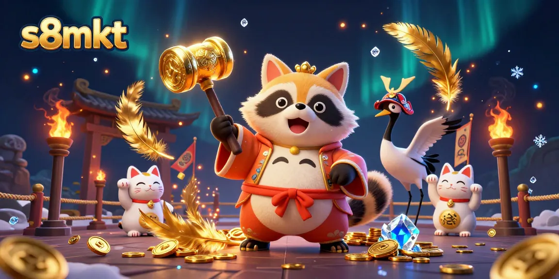Engage with exciting gaming experiences at s8mkt, featuring vibrant characters and dynamic casino elements.