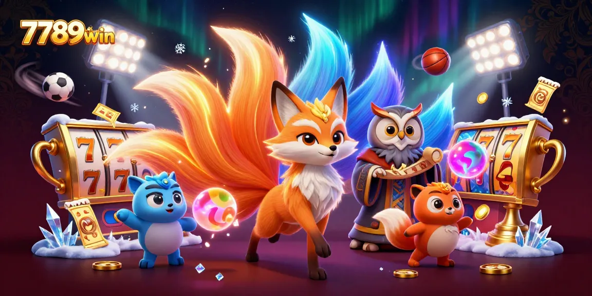 Experience thrilling gameplay at 7789win with colorful elements and dynamic casino vibes.
