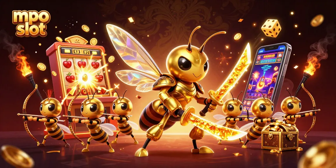 Engage with multiple mpo slot games as golden hornet samurai leads thrilling casino adventure.