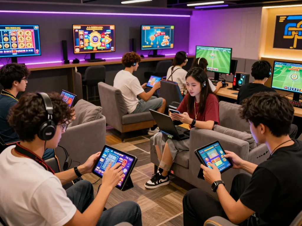 Exciting Go88 online gaming scene with players enjoying multiplayer experiences.