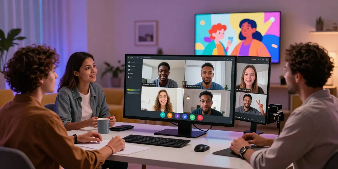 Engaging ai nsfw chat scene showcasing diverse avatars in a modern environment, emphasizing interactive and custom experiences.