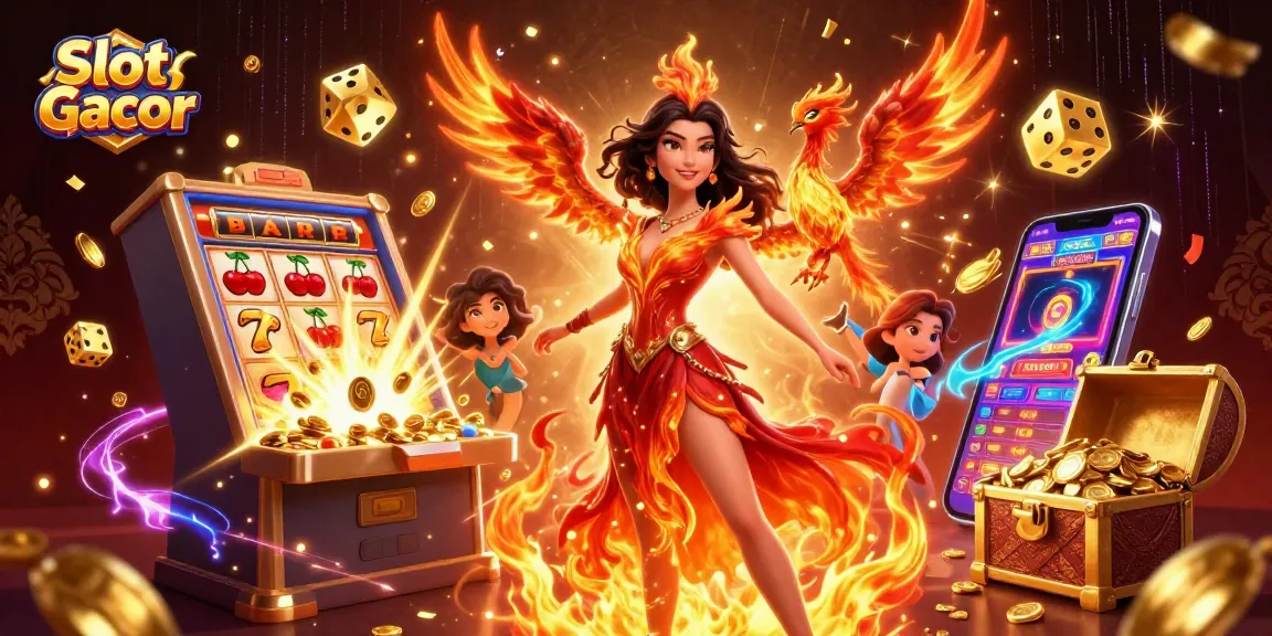 Engage with Slot Qris Gacor through immersive gaming visuals showcasing jackpot excitement.
