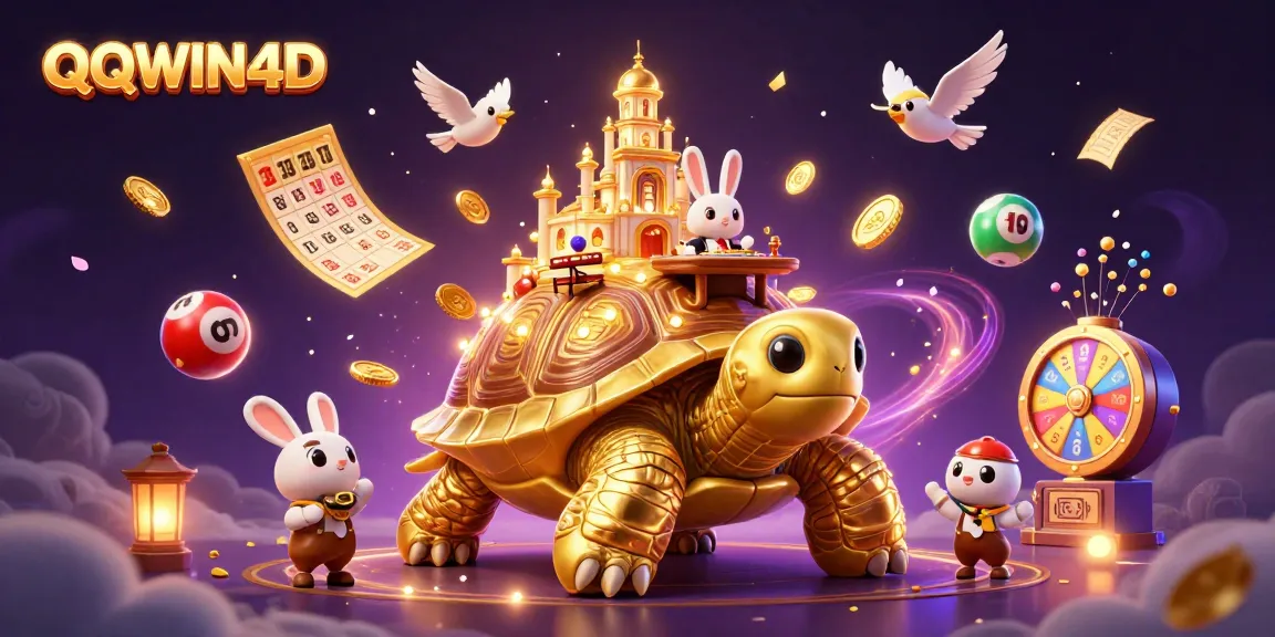 QQWIN4D menghadirkan keseruan permainan dengan tortoise raksasa dan dealer kelinci di dunia judi.