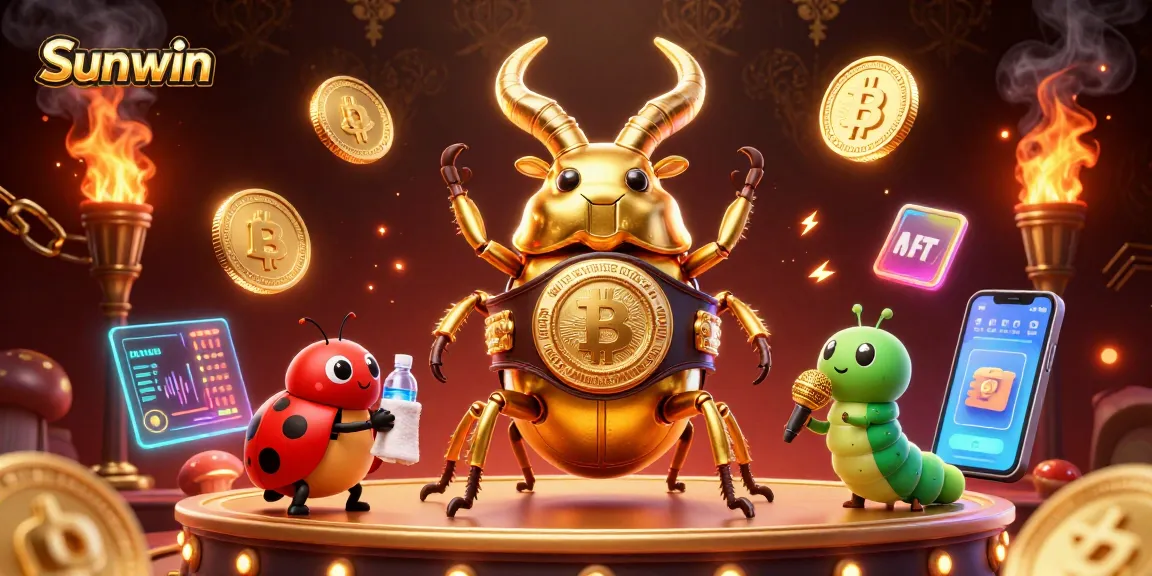 Experience thrilling moments at Sunwin with vibrant characters in an exciting digital casino environment.