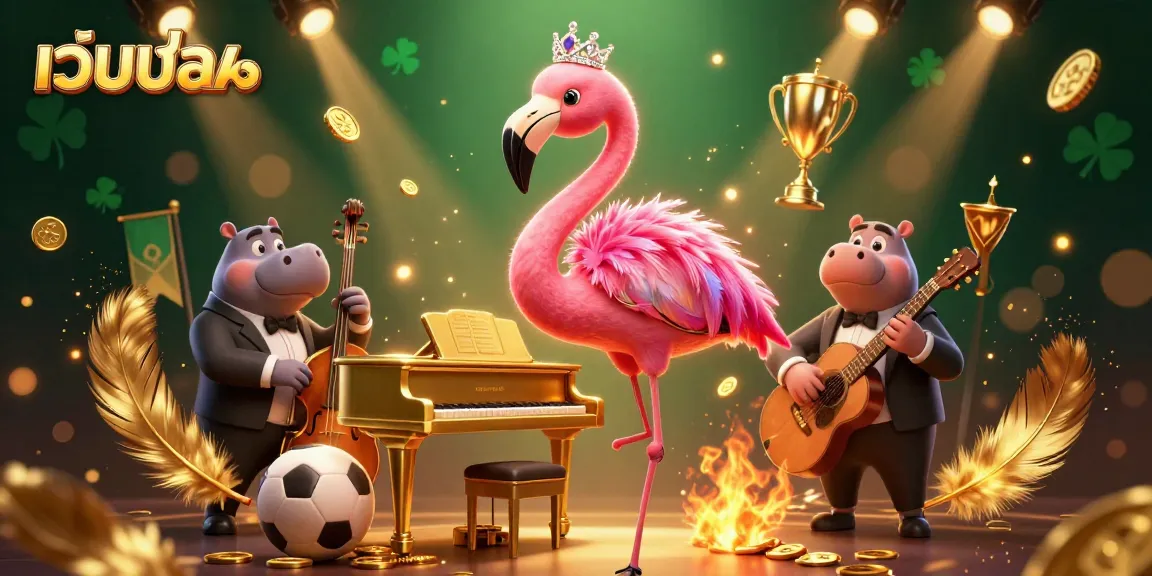 Experience thrilling เว็บบอล action with dynamic betting elements and vibrant characters in a captivating casino scene.