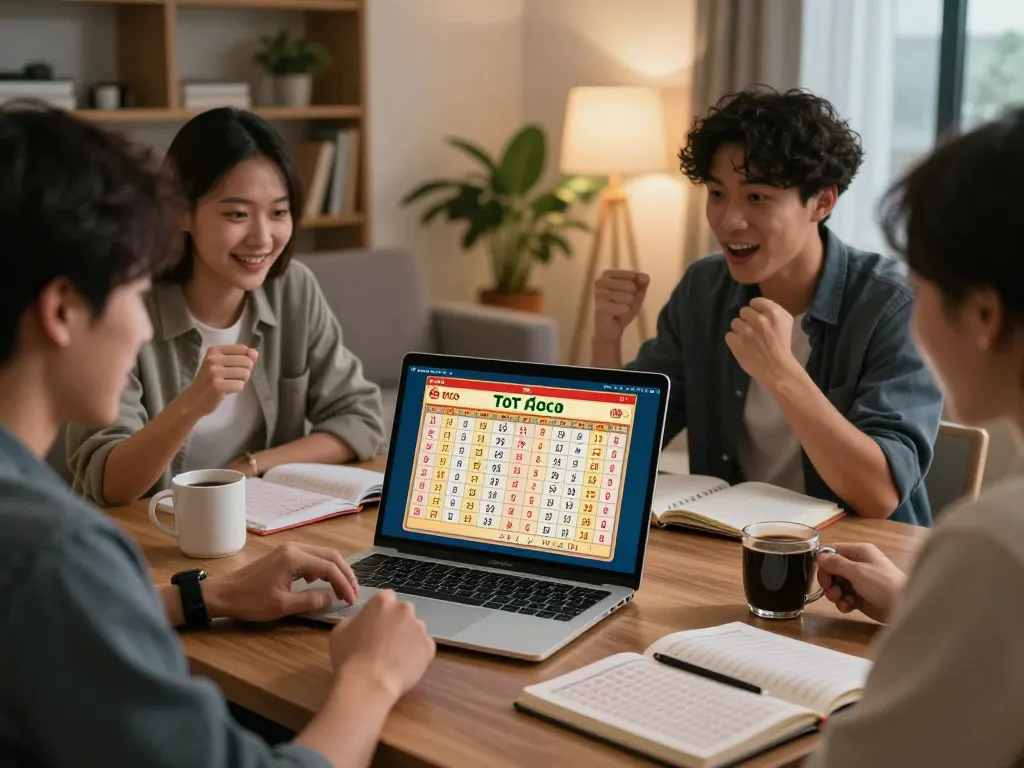 Pemain Toto Macau terlibat dalam permainan lotere online dengan strategi di ruang tamu yang nyaman.