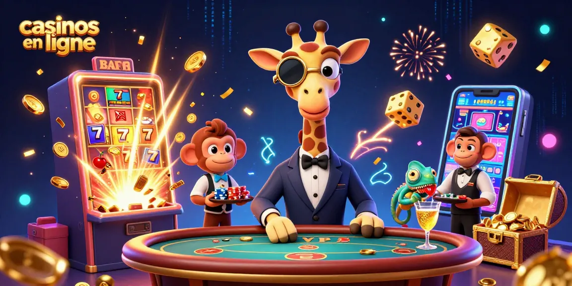 Participez à des expériences de casinos en ligne captivantes avec des personnages vibrants et des éléments de jeu !