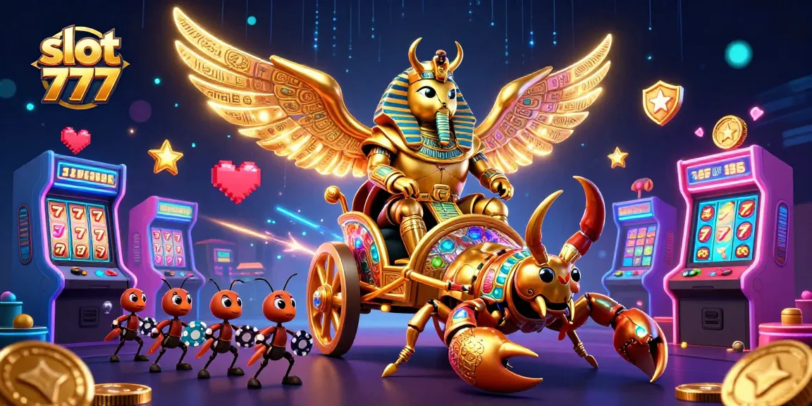 Spin the slot 777 and experience exciting wins with vibrant casino elements in this dynamic illustration.