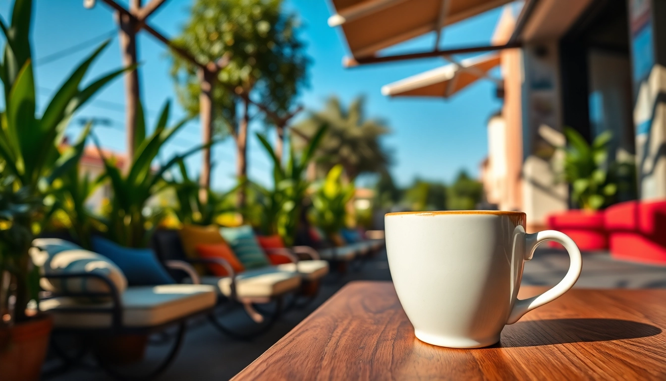 Commandez un café directement dans le Coffee shop Lloret de Mar avec une atmosphère chaleureuse et conviviale.