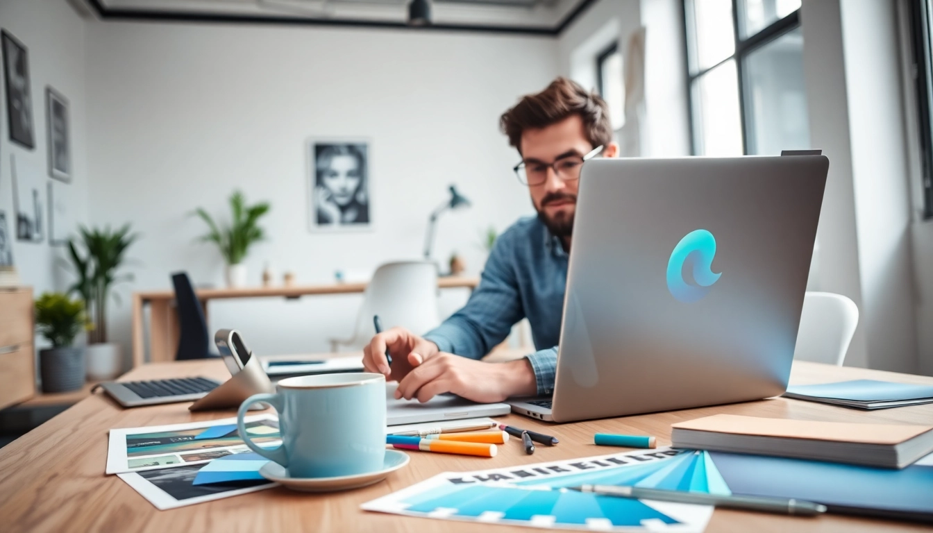 Learn how to get paid for content creation fast by engaging in innovative digital practices at a modern workspace.