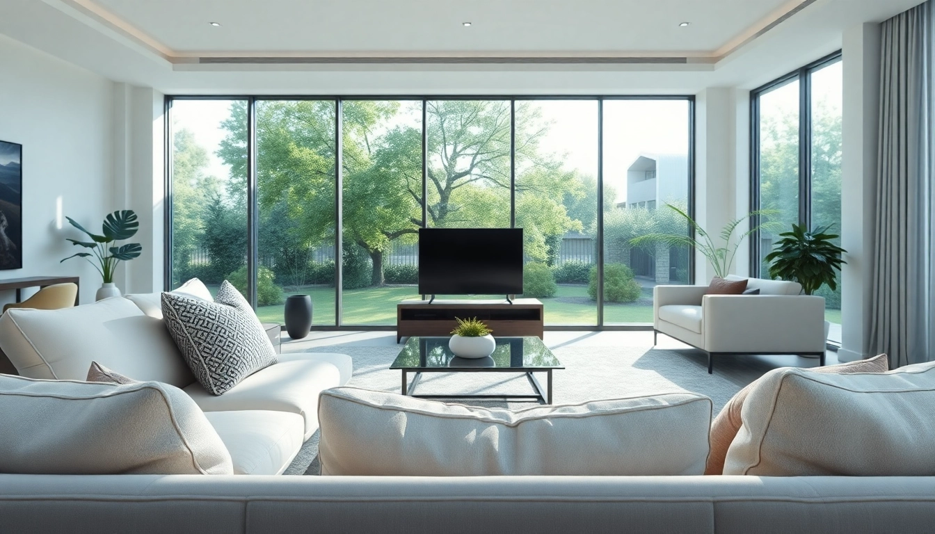 Experience Seamless Living in a serene, beautifully designed room with natural light and stylish decor.