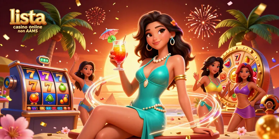 Vivi un'esperienza di gioco emozionante su lista casino online non AAMS con rulli delle slot dinamici e visuali vibranti.