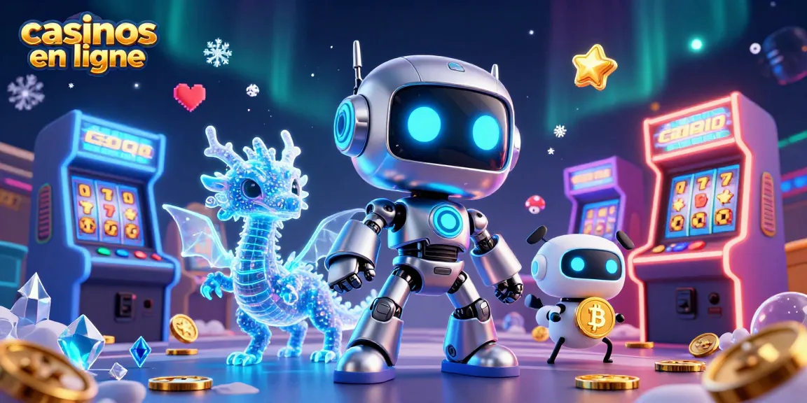 Vivez des aventures passionnantes dans les casinos en ligne avec un art numérique 3D vibrant et des éléments de jeu captivants.