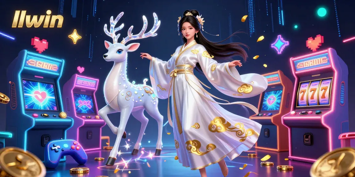 Experience the excitement of llwin online gaming with vibrant casino-themed visuals.
