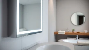 Erleben Sie den sonni Spiegelschrank mit elegantem Design und praktischen Funktionen im Badezimmer.