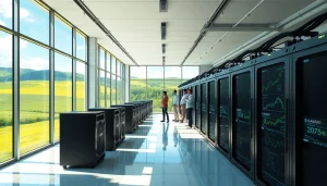 Best cloud mining facility showcasing renewable energy and advanced technology.