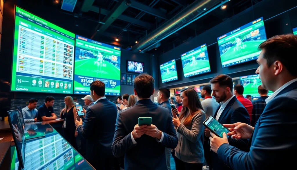 Explore engaging online sportsbooks Canada with vibrant betting environments and enthusiastic bettors.