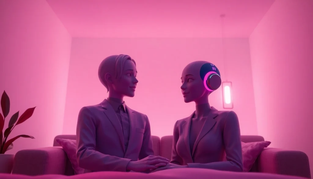 Experience engaging interactions with sex chat AI in a modern chat interface.