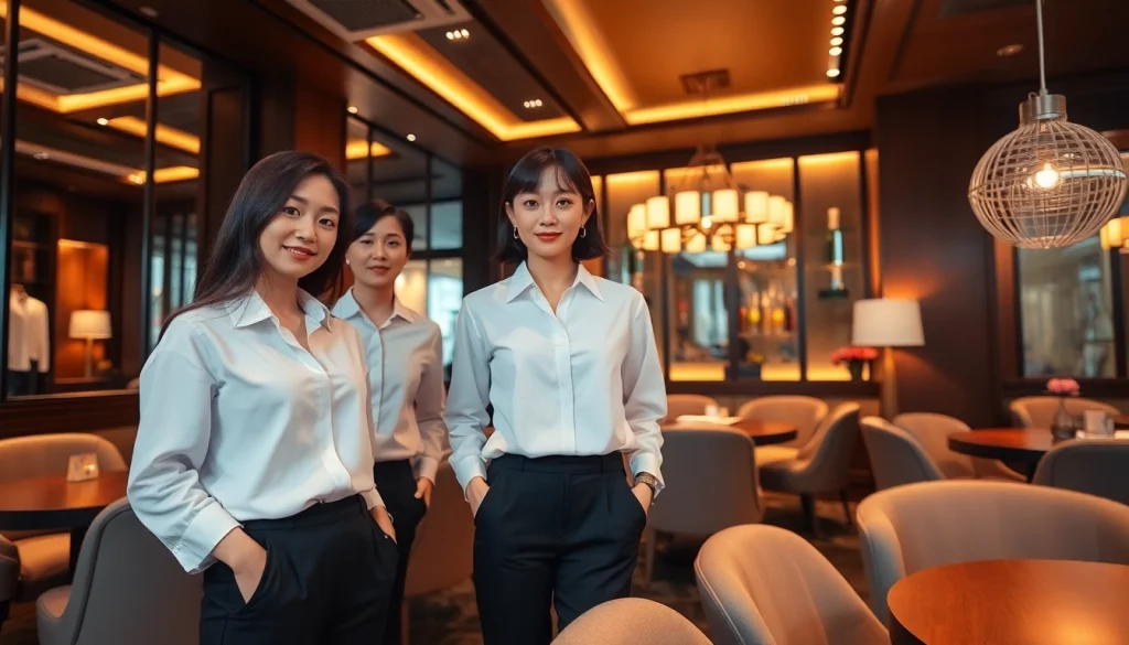 Experience the vibrant atmosphere of 인계동셔츠룸, showcasing stylish interiors and professional service.