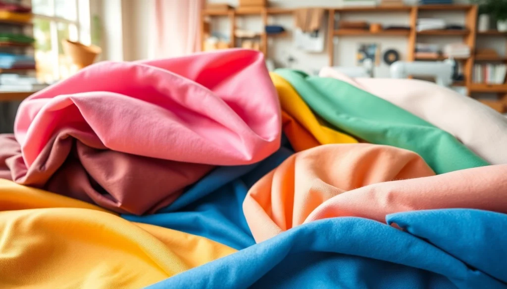 Verken de veelzijdigheid van uni katoen stof; 100% natuurlijk katoen in verschillende kleuren en texturen.