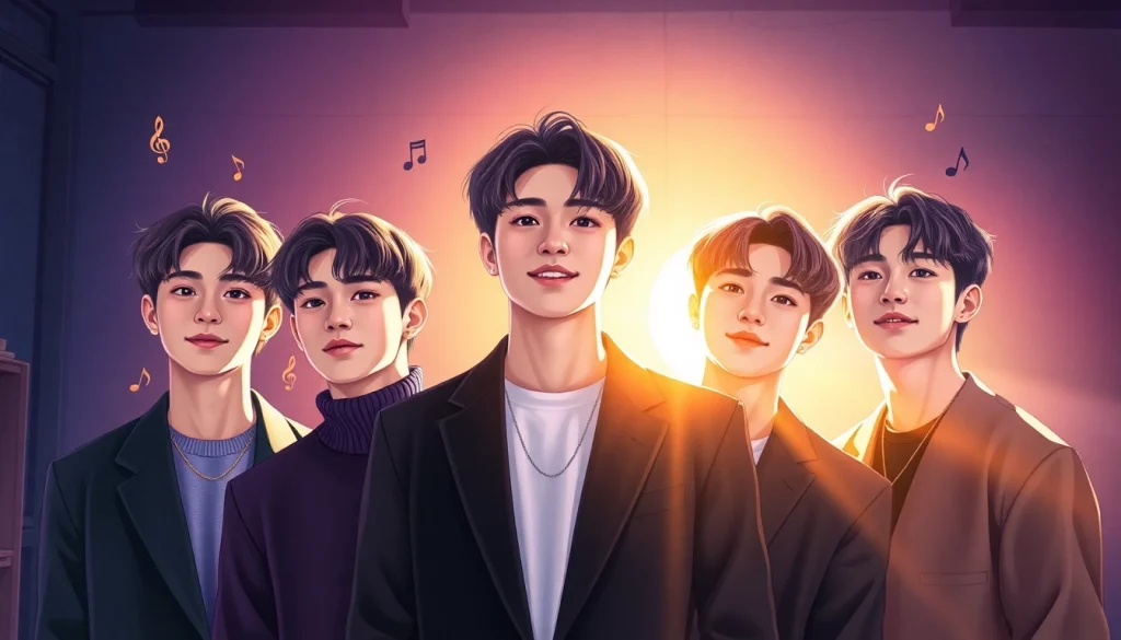 BTS members showcasing their personalities in a professional studio portrait.